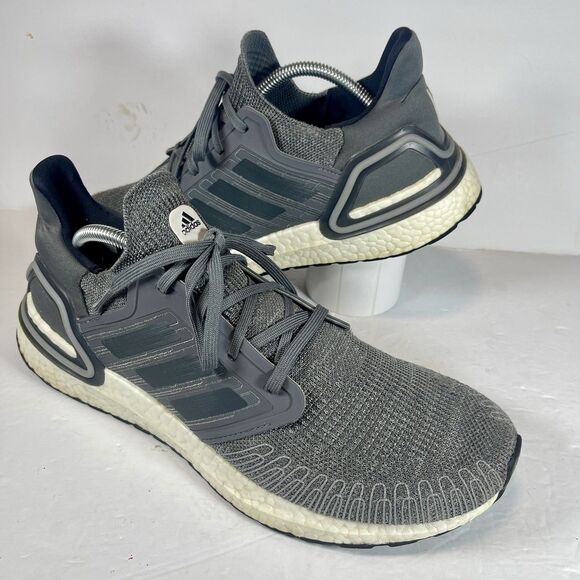 Adidas Ultraboost 20 Grey Five Charcoal Men’s Size 11.5 Running Shoes FY9035 main image 10